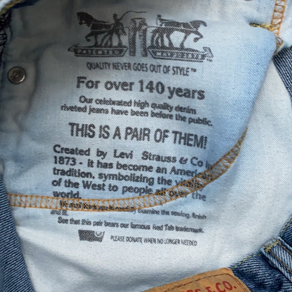Levi's 505 - Picture 7 of 7
